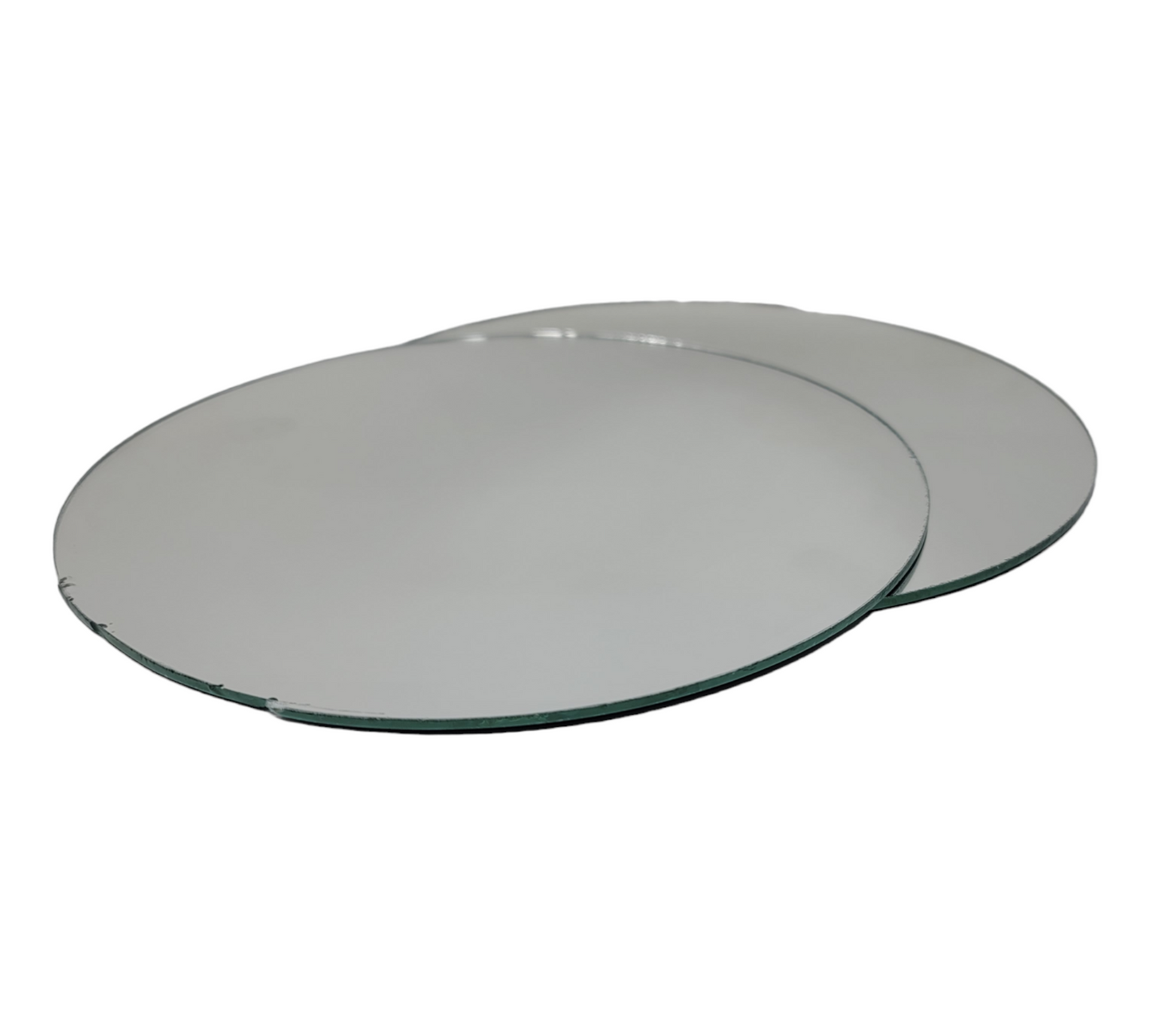 Precision-Cut Round Custom Mirror